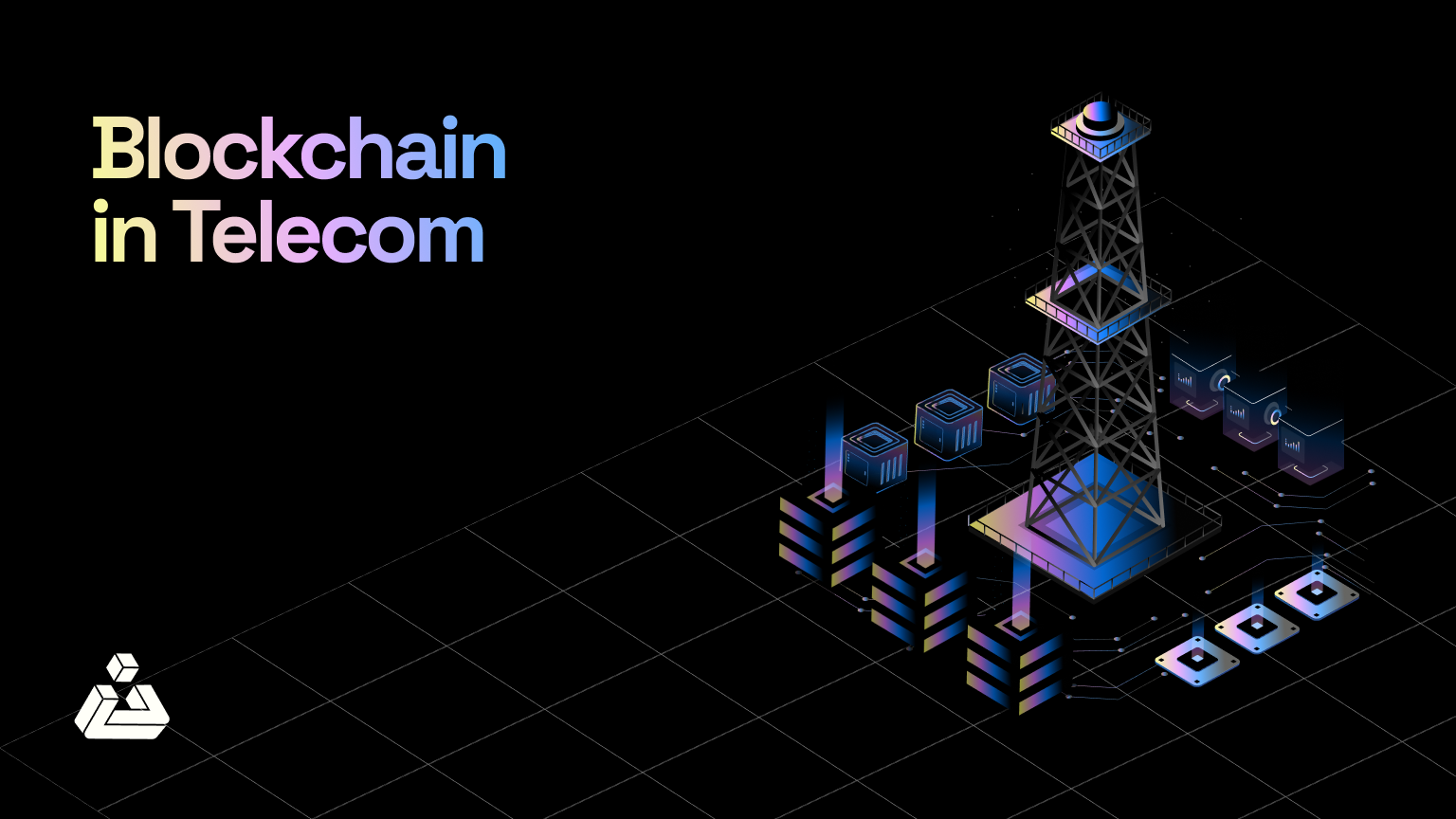 Futuristic illustration of DAO nodes connected with insurance symbols on a blockchain network, representing decentralized reinsurance opportunities and risks.