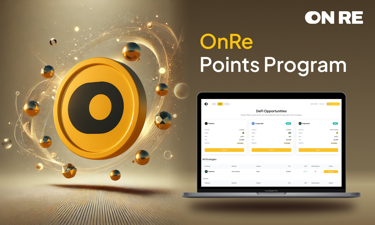 OnRe blockchain reinsurance platform ONe token
