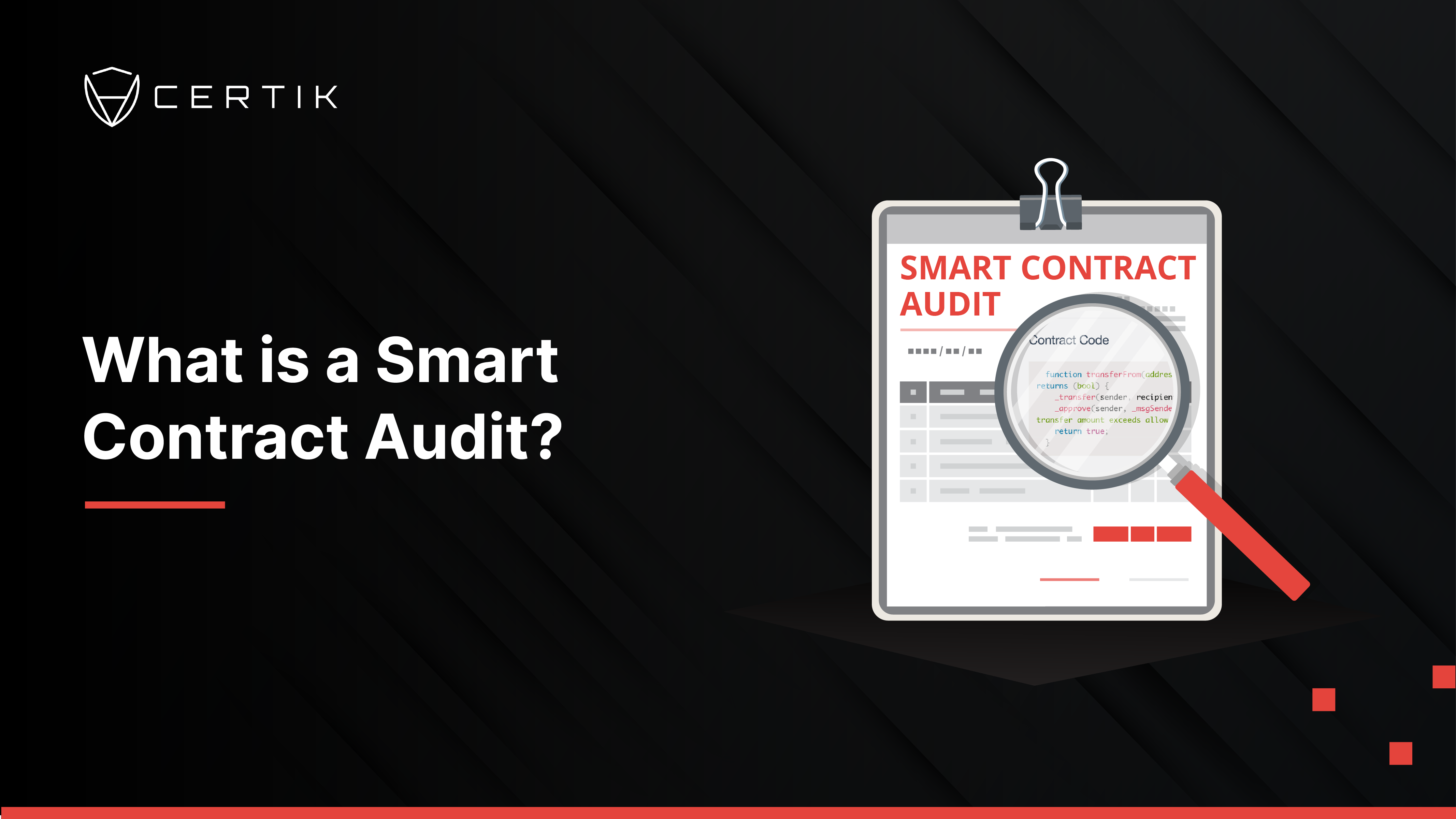 blockchain third-party audit report
