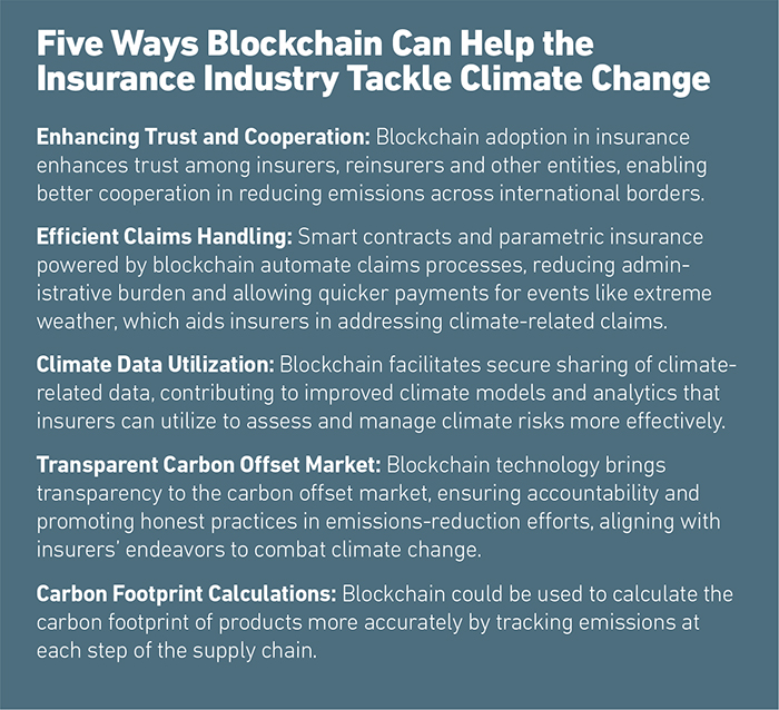 blockchain risk pooling higher yields reinsurance