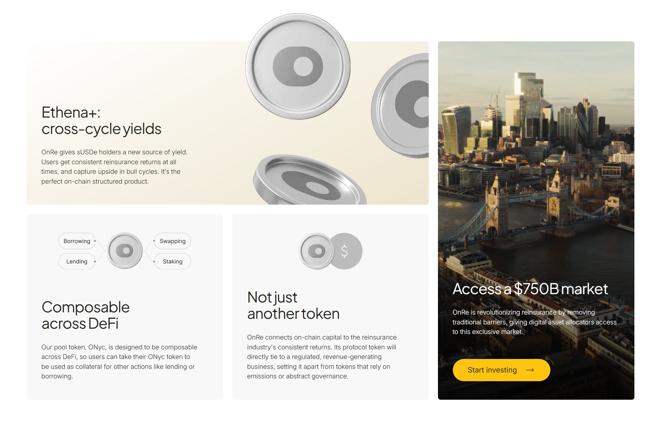 OnRe tokenized reinsurance capital efficiency