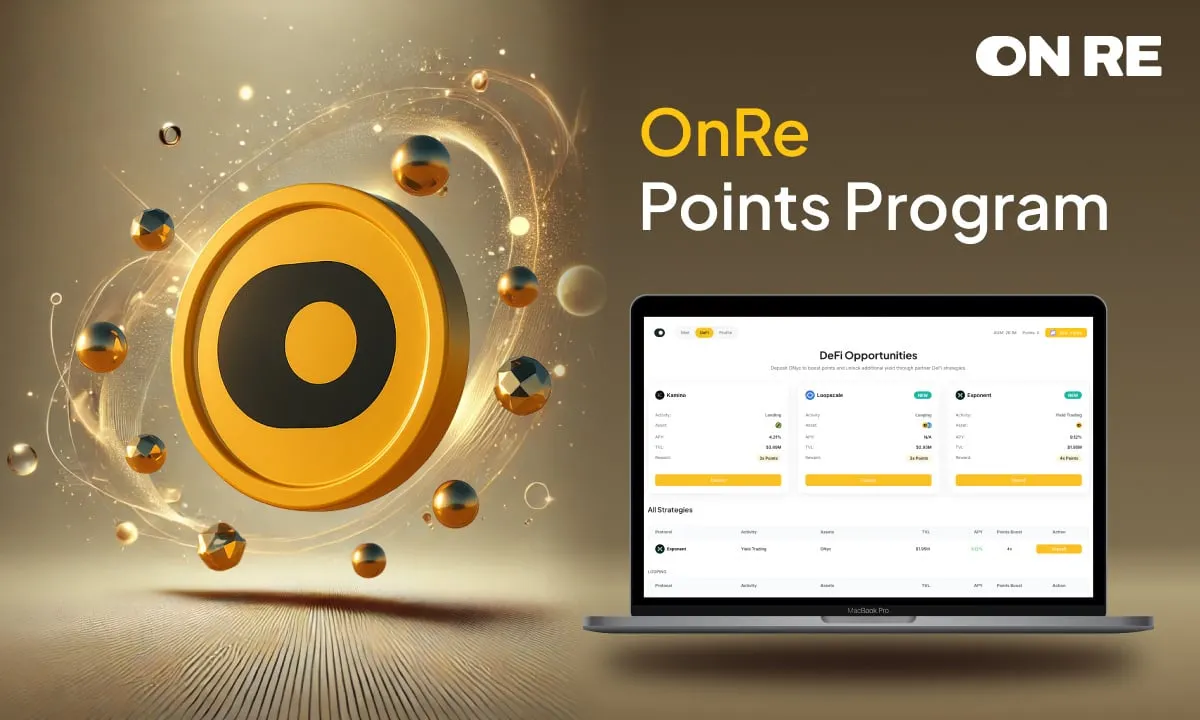 OnRe Finance Ethereum reinsurance