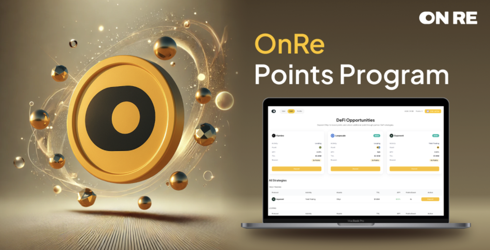 OnRe tokenized reinsurance yield product